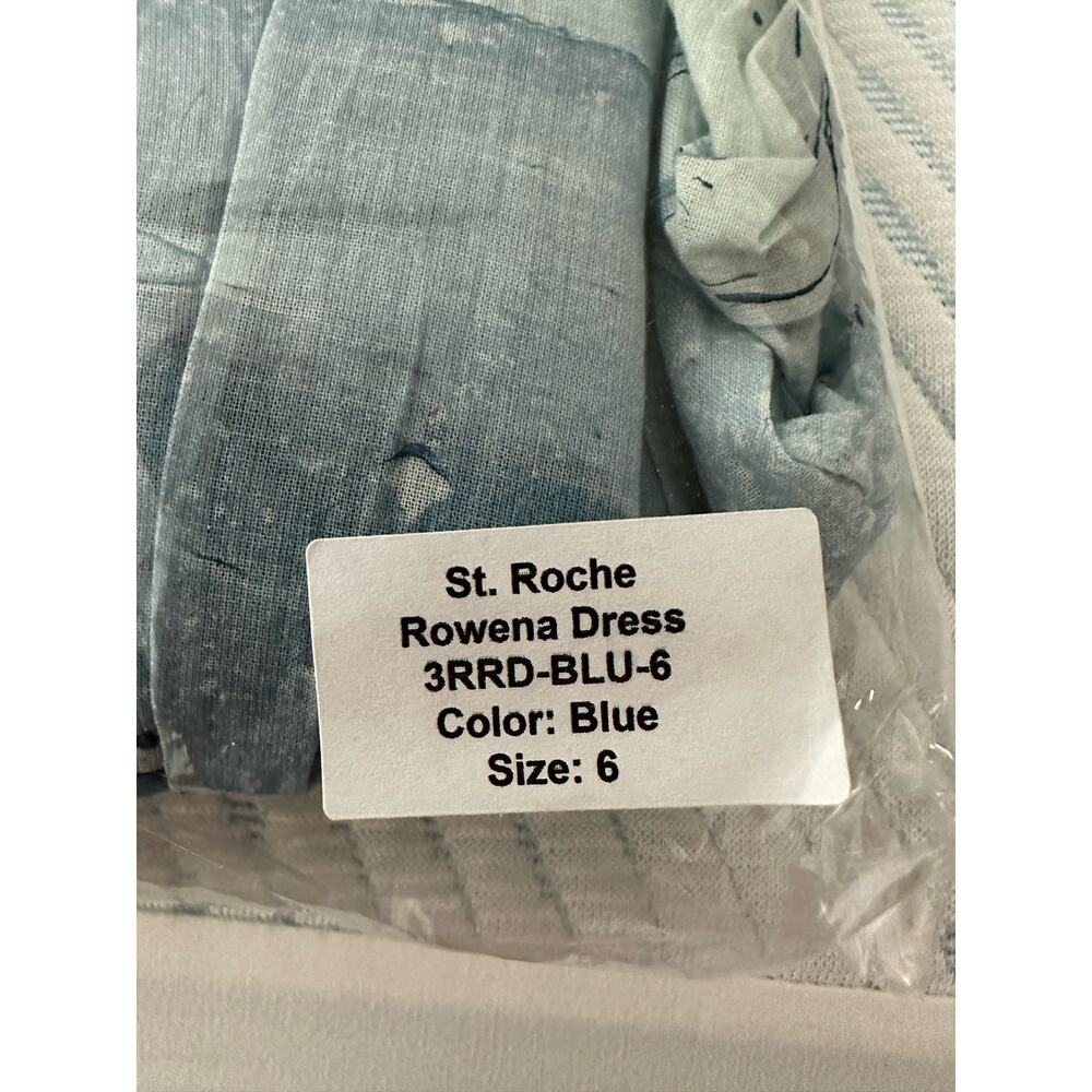 St. Roche Blue Rowena Dress - Picture 5 of 5